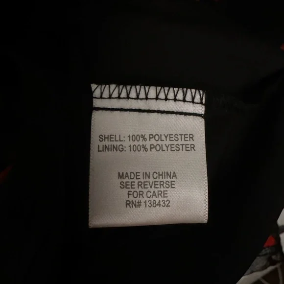 Modcloth Sheer Black Dress with Embroidered Red Hearts - Picture 8 of 9